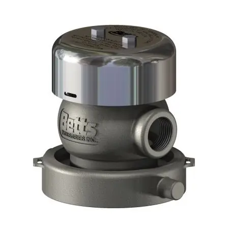 Betts 4 in. Guardian Vacuum Breaker w/ PTFE Seals & NPS Swivel Connection