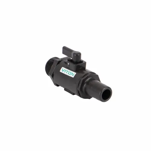 Banjo Poly Micro Valve 3/4 in. Hose Barb x 3/4 in. Male NPT