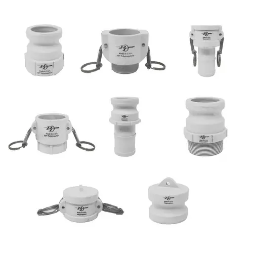 PT Coupling 2 in. Food Grade Polypropylene Quick Couplings