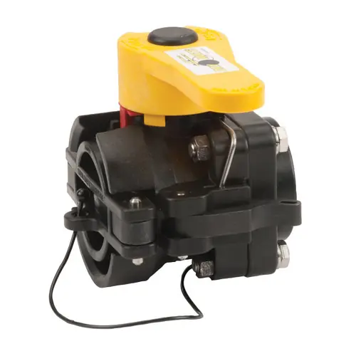 Banjo 2 in. Female Dry-Mate x 2 in. Female NPT Polypropylene Valve w/ EPDM Seals