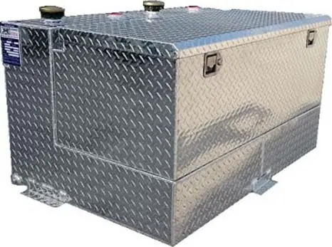 47/47 Gallon Aluminum Fuel Transfer Tank w/ Toolbox