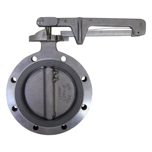 Liquip 4 in. Aluminum Butterfly Valve w/ Viton Seals & Disc, TTMA Flange