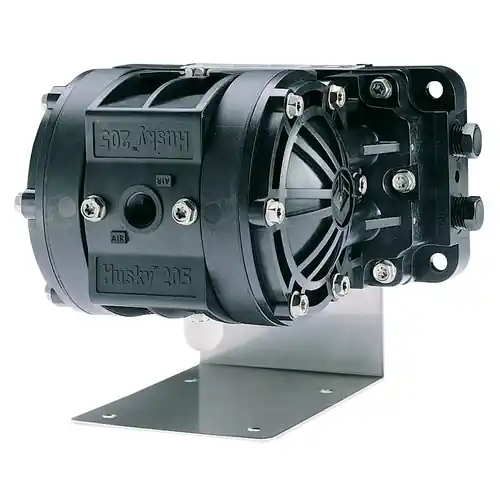 Graco Husky 205 1/4 in. NPT/BSP Acetal Air Diaphragm Pump w/ Santoprene Diaphragms, Acetal Balls & Seats