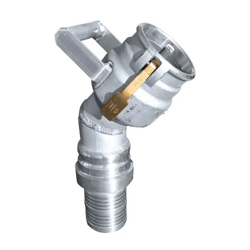 Civacon 633CPP Vapor Recovery Coupler w/ 45 Degree Swivel Hose Shank