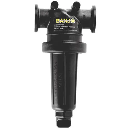 Banjo 1 in. Manifold Flange Standard Port T Strainers