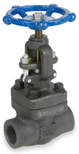 Sharpe Forged Carbon Steel Class 800 Globe Valve -Threaded or Socket Weld - 1 1/4 in. - Socket Weld - 14