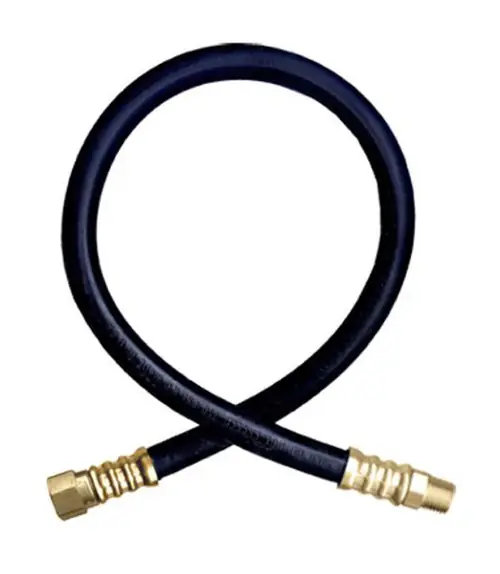 Gas-Flo Type 1 Propane Hose Assemblies w/ 3/8 in. 45° S.A.E. Female Flare x 3/8 in. Male Pipe Thread Fittings