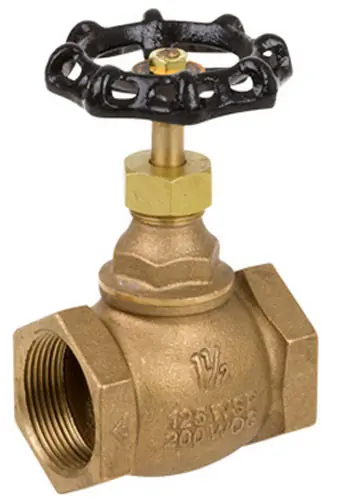 Smith Cooper Bronze 200 WOG Globe Valve -Threaded