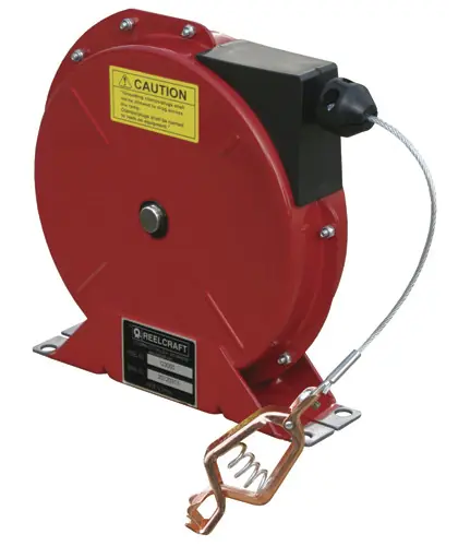 Reelcraft Series G Static Discharge Reels w/ Steel Cable