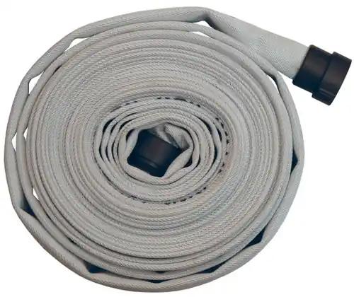 Dixon 1 1/2 in. x 50 ft. 500# Rack Hose with NH(NST) Aluminum Combo Lug Ends