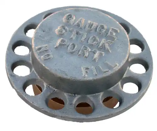 Morrison Bros. 178GSP 2 in. Threaded Style Fill Cap - Gauge Stick Port