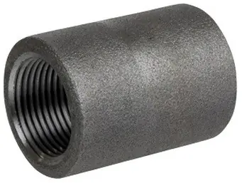 Smith Cooper 3000# Forged Carbon Steel 1 1/4 in. Coupling Fitting - Threaded - Fig. 42CP3