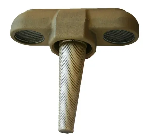 Morrison Bros. 155 Series 2 in. Double Outlet Vent with Flash Arrester