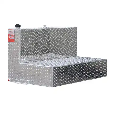 80 Gallon Aluminum L-shape Auxiliary Tank - Diesel