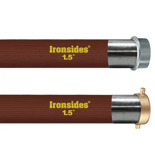 Kuriyama Ironside HD 2 in. Discharge Hose w/ Male x Female Pin Lug Ends
