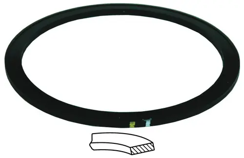 Dixon Sanitary I-Line FKM Gaskets - Black
