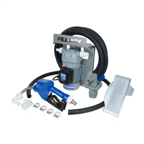 Fill-Rite DF Series 120V AC DEF Dispensing Pump System w/ Automatic Nozzle & Poly RPV Coupling