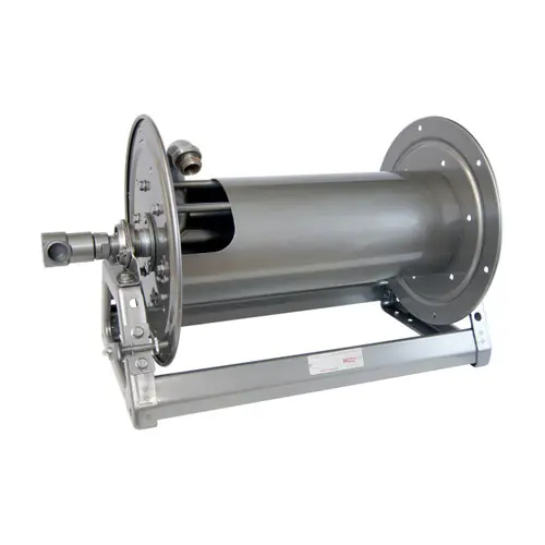 Hannay Reels F4000 Series Compact Manual Rewind Booster Hose Reel, Reel Only, 1 in. x 50 ft., F4024-17-18