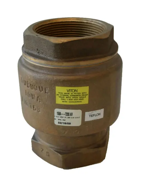 Morrison Bros. 158B Back Pressure Vertical Check Valve