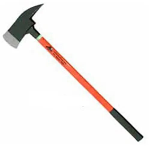Leatherhead Tools 6 lb. Pick Axe Fiberglass Handle w/Reflective Tape - Orange