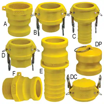 1 in. Glass Reinforced Nylon Quick Couplings