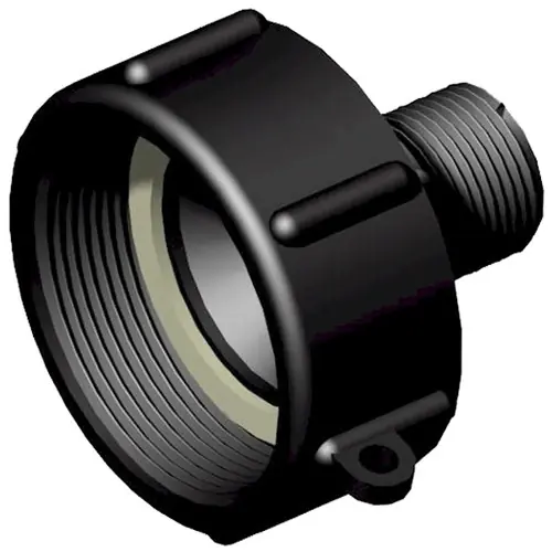 Easy Seal 2 in. Female NPS x 1 in. Male NPT IBC Adapter