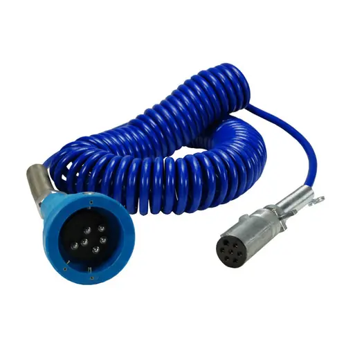 Dixon Blue Optic Plug & 30 ft. Coiled Cord w/ 3 J-Slots, 6 Contact Pins & Quick Change J560 Plug for Civacon and Scully Systems