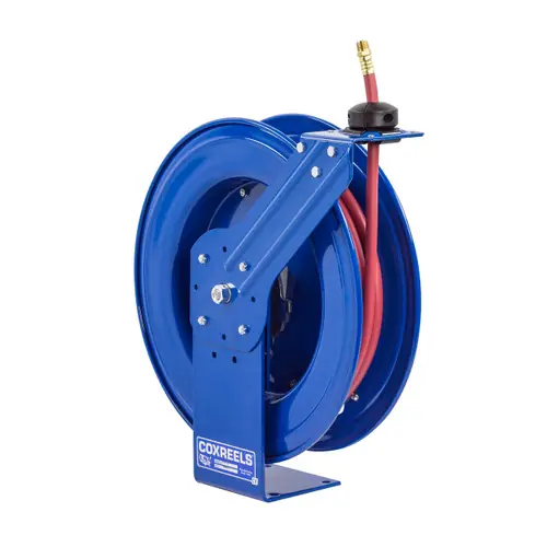 Coxreels SH-N-350 Heavy-Duty Air Reel - Reel & Hose - 3/8 in. x 50 ft.