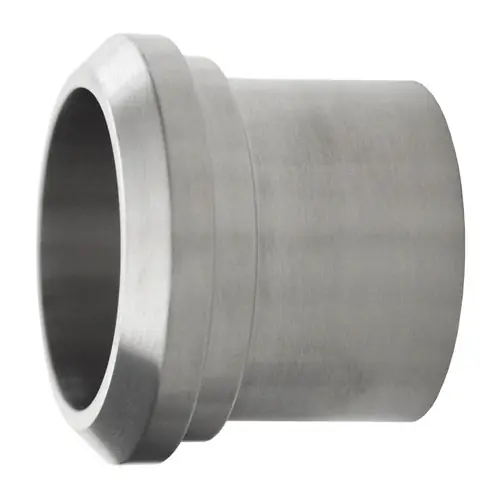 Dixon 3 in. Sanitary 14WL Light Wall Tank Plain Bevel Seat Ferrule - 304 SS