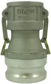 Dixon Aluminum Reducing Female Coupler x Male Adapter