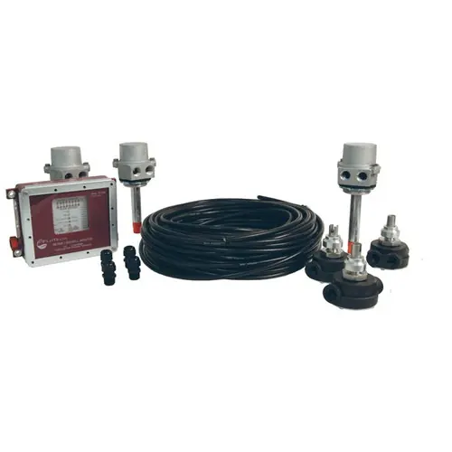 FloTech R/OM Type Overfil and Retain Red and Black 2 Wire Systems w/ 3 Compartments