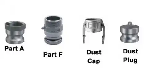 2 1/2 in. OPW Stainless Steel Kamlok Couplers