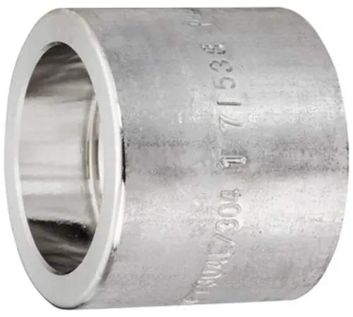 Smith Cooper 3000# Forged 316 Stainless Steel 4 in. Full Coupling Fitting - Socket Weld - Fig. S5036CP