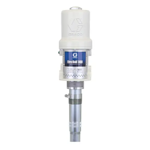 Graco Fire-Ball 300 5:1 Air Powered 2.8 GPM Piston Oil Pump - 275 Gal Bung Mount