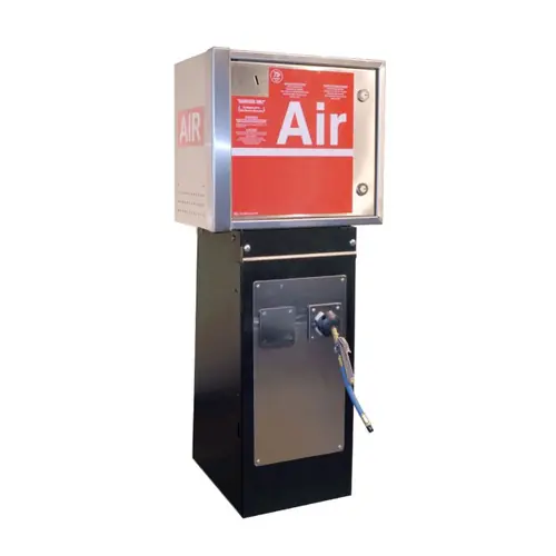 TPI Coin-Operated Air Machine w/ Base Mounted Hose Reel