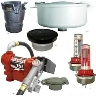 15 GPM Pump & Gas Vent Kit For 1000 Gal. x 49 in. Double Wall Skid Tank w/ E-Vents