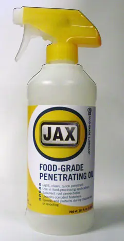 JAX Food Grade Penetrating Oil