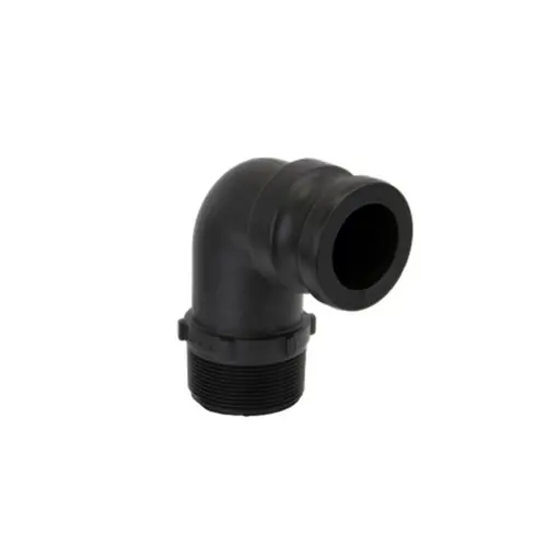 Banjo 2 in. 90° Polypropylene Couplings - Male Adapter x MPT