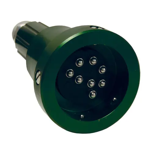 Dixon Green Optic Plug w/ 2 J-Slots & 8 Contact Pins for Civacon and Scully Systems