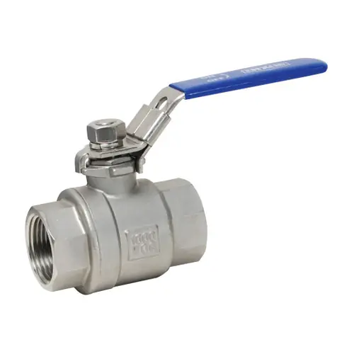 Dixon 1/4 in. NPT Stainless Steel Ball Valve w/ Locking Handle - Full Port