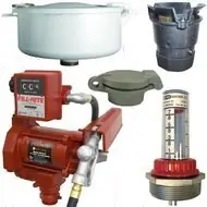 20 GPM Pump & Gas Vent Kit For 1000 Gal. x 48 in. Single Wall Skid Tank