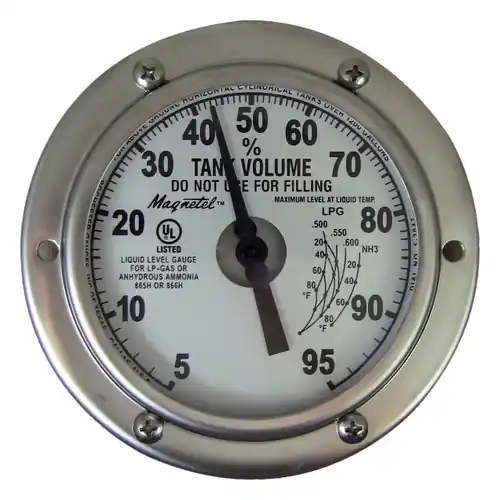 Rochester Gauge M6300 Series 4 in. Magnetel Rough Rider Replacement Dials
