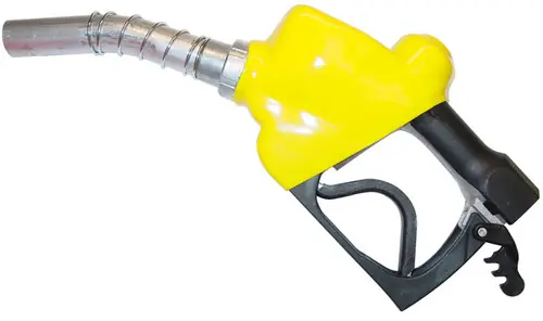 M. Carder Big Mouth 1 in. Automatic Diesel Nozzle - Yellow
