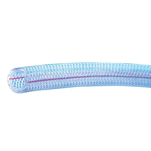 Kuriyama Kuri Tec 50 ft. K3150 Clearbraid RF Standard Wall PVC Food & Beverage Hose Only