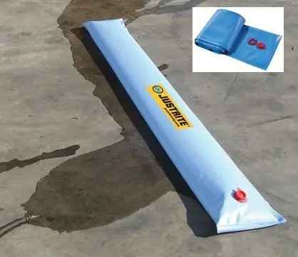 Justrite Water Filled Boom Diverters