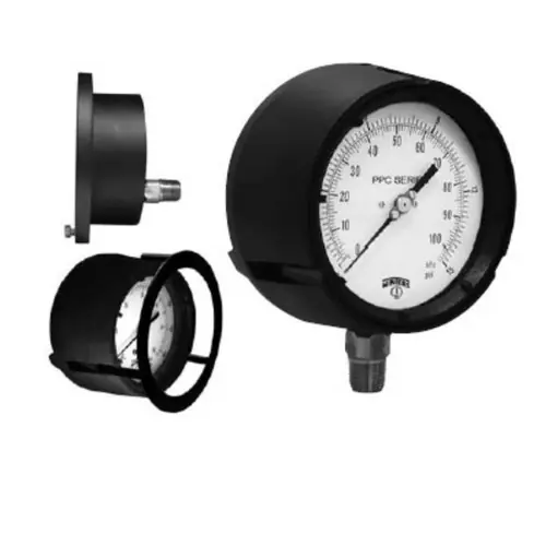 Winters 4 1/2 in. Process Gauges Liquid Fillable