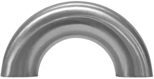 Dixon Sanitary B2WUL Series Unpolished 316 SS Weld 180° Return Bends