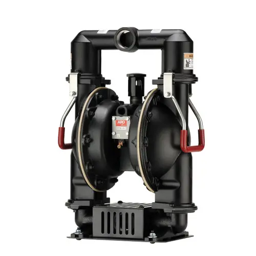 ARO Pit Boss 2 in. NPTF Aluminum Air Diaphragm Pump w/ Nitrile Rubber Diaphragms & Balls, Aluminum Seats