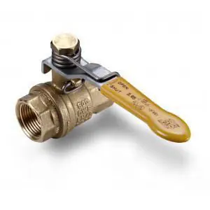 Morrison Bros. 691A Series 3/4 in. NPT Spring Loaded Brass Deadman Ball Valve