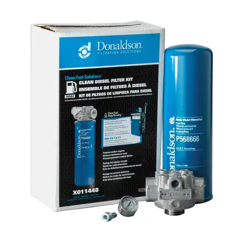 Donaldson 1 1/4 in. NPT Standard Clean Diesel Kit - 4 Micron
